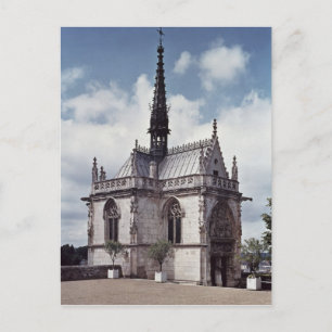 Chapelle Saint-Hubert of the Chateau Amboise Postcard