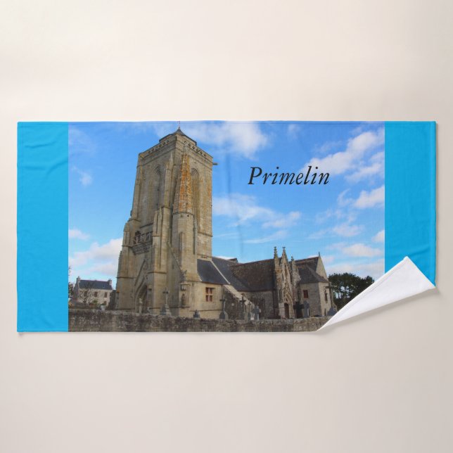 chapelle Saint Tugen dans Primelin religion archit (Serviette de bain)