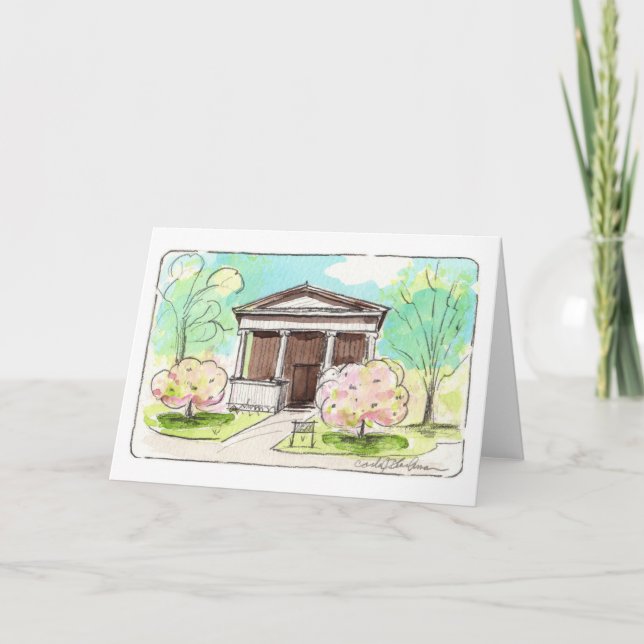 Chapelle Wade au cimetière Lakeview Carte pliée (Devant)