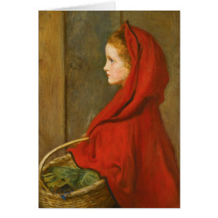 Chaperon rouge par Millais