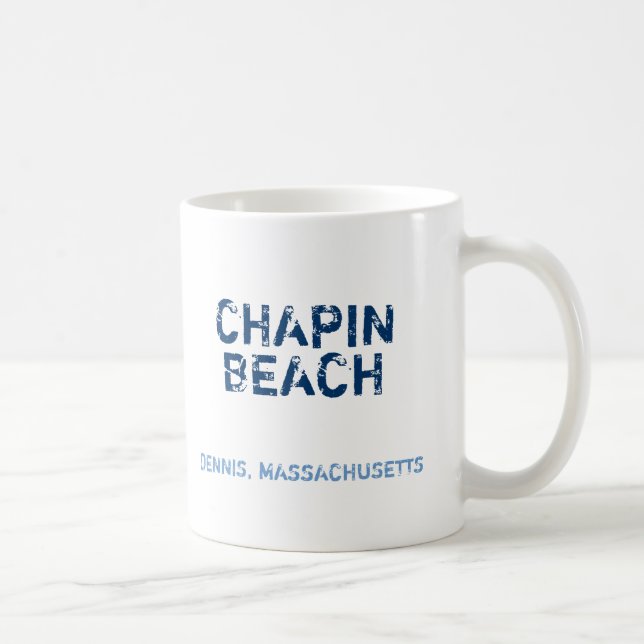 CHAPIN, BEACH, DENNIS, MASSACHUSETTS, CHILLIN',... COFFEE MUG (Right)