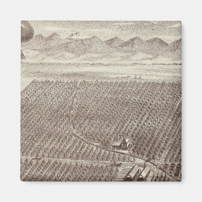 Chapin Fruit Ranch Magnet (Front)