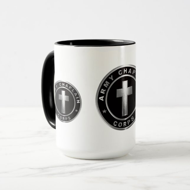 Chaplain Corps Army Veteran   Mug (Front Left)