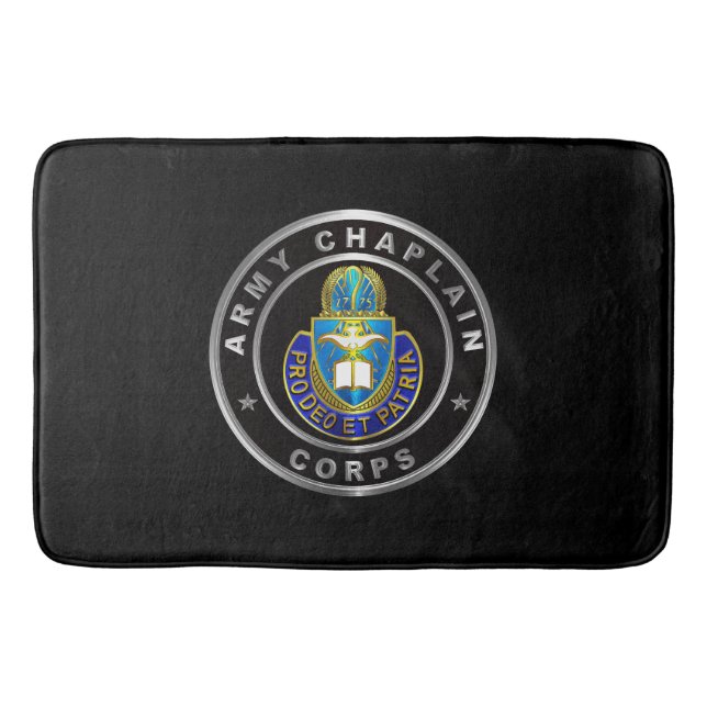 Chaplain Corps  Bath Mat (Front)