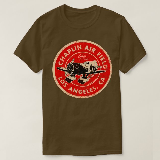 Chaplin Air Field T-Shirt (Design Front)