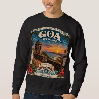 Chapora Fort — Sunset Sentinel of Goa 🏰🌅 Sweatshirt