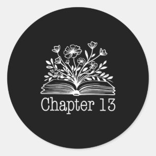 Chapter 13 Birthday Classic Round Sticker