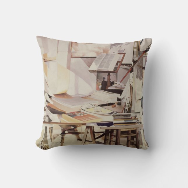 Chapter 1990 throw pillow (Front)