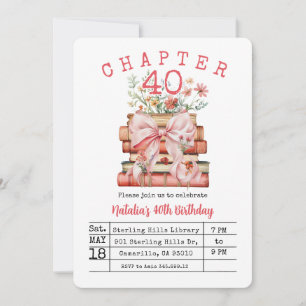 Chapter 40 Birthday Invitation