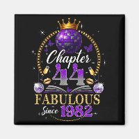Chapter 44 Since 1982 Purple Disco Ball 44th Birth
