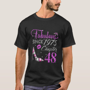 Chapter 48 Fabulous Since 1975 48th Birthday High T-Shirt