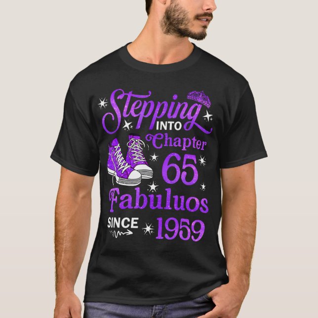 Chapter 62 Fabulous Since 1962 62nd Birthday Gift T-Shirt (Front)