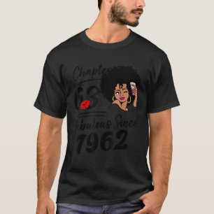 Chapter 63 Fabulous Since 1962 63rd Birthday Party T-Shirt