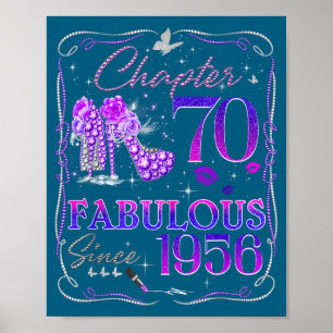 Chapter 70 Fabulous Since 1956 Illustration Poster