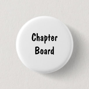 Chapter Board 1 Inch Round Button