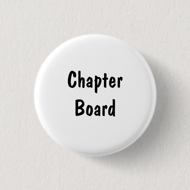 Chapter Board 1 Inch Round Button (Front)
