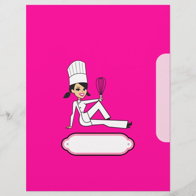 Chapter Divider Pages for Recipe Binder (Front)