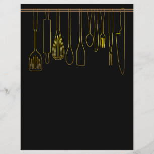 Chapter Divider Pages for Recipe Binders