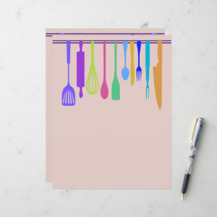 Chapter Divider Pages for Recipe Binders