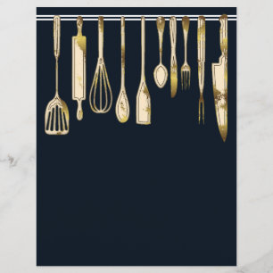 Chapter Divider Pages for Recipe Binders