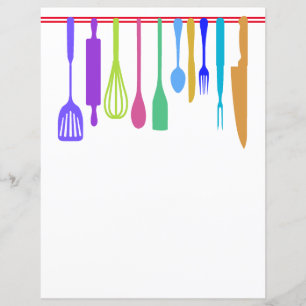 Chapter Divider Pages for Recipe Binders