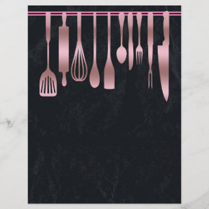 Chapter Divider Pages for Recipe Binders