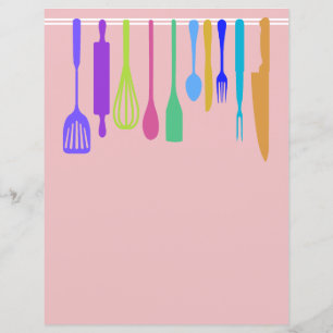 Chapter Divider Pages for Recipe Binders