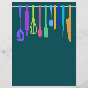 Chapter Divider Pages for Recipe Binders