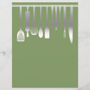 Chapter Divider Pages for Recipe Binders