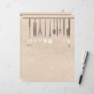 Chapter Divider Pages for Recipe Binders