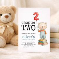 Chapter Two Teddy Bear Books Boy 2nd Birthday
