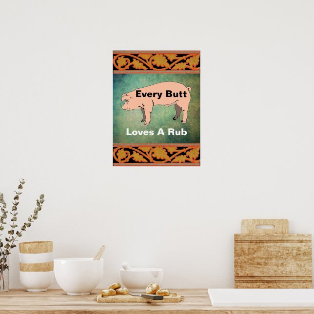 Chaque Bouton Aime Une Poster De Rub (Cuisine)