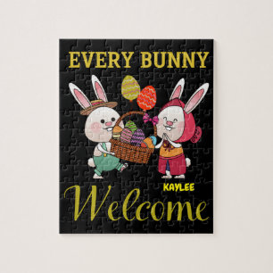 "CHAQUE BUNNY" PUZZLE PERSONNALISÉ