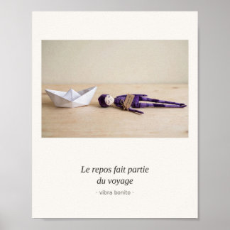 Chaque couleur est un remède — Série Papier Poster
