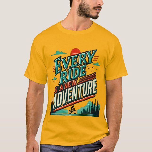Chaque Course Est Un T-Shirt D'Aventure (Devant)