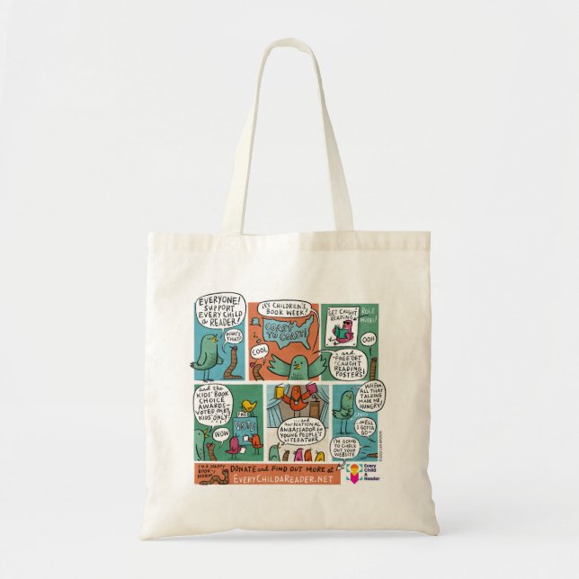 Chaque enfant un lecteur Sac fourre-tout de bande  (Devant)