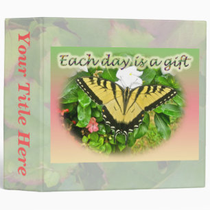 Chaque jour est un classeur de papillon de machaon