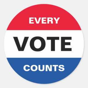 Chaque vote compte Sticker