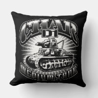 Char D1 Throw Pillow Throw Pillow