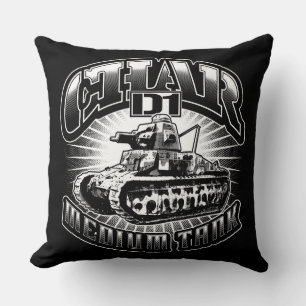 Char D1 Throw Pillow Throw Pillow
