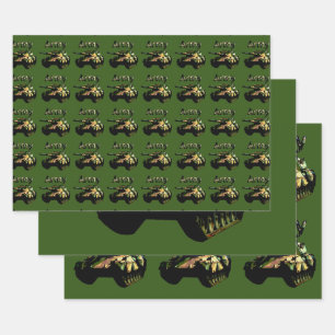 Char de l'Armée verte, Feuilles de papier envelopp