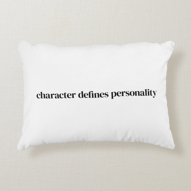 Character Accent Pillow (Front)