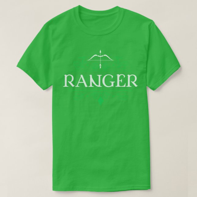 Character Class Tabletop RPG Gaming Roleplaying Se T-Shirt (Design Front)