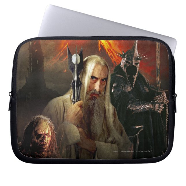 Character Collage 4 Laptop Sleeve (Front)