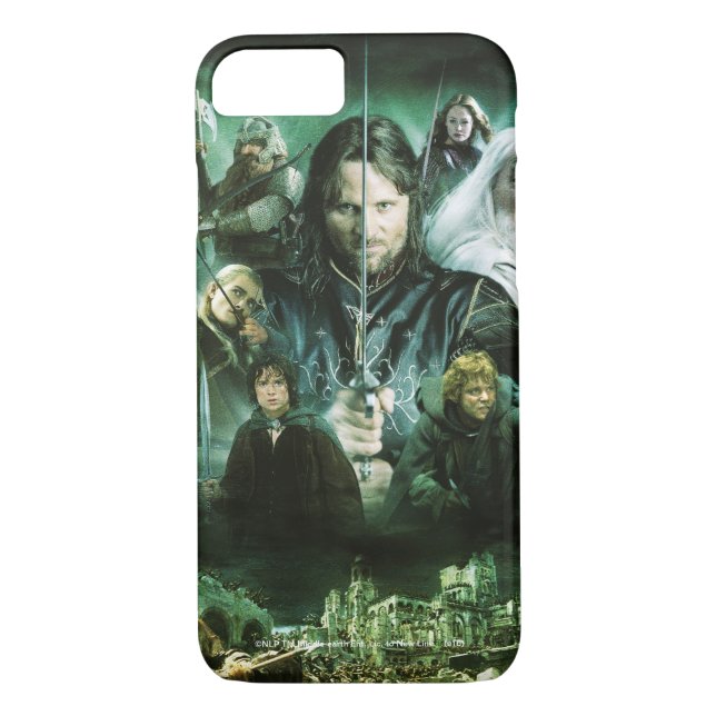 Character Collage Case-Mate iPhone Case (Back)