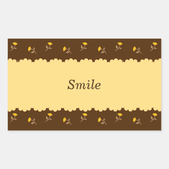 Character Customization Field Brown Sticker (Front)