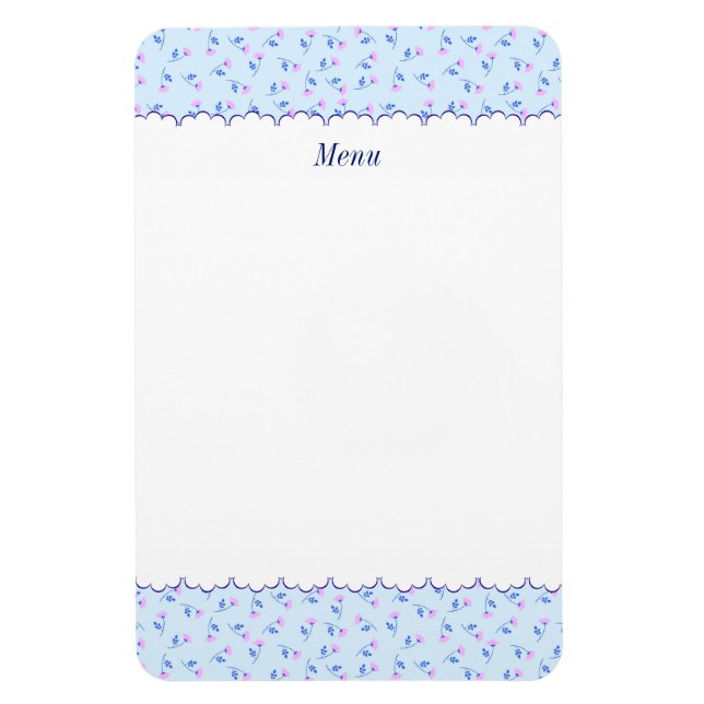 CHARACTER CUSTOMIZATION ROSE BLUE MAGNET DRY LACE  (Vertical)