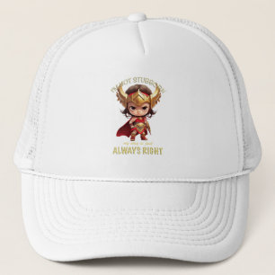 Character I'm Not Stubborn My Way Is Always Right Trucker Hat