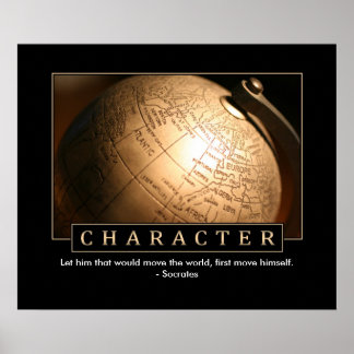 Character Inspirational Poster