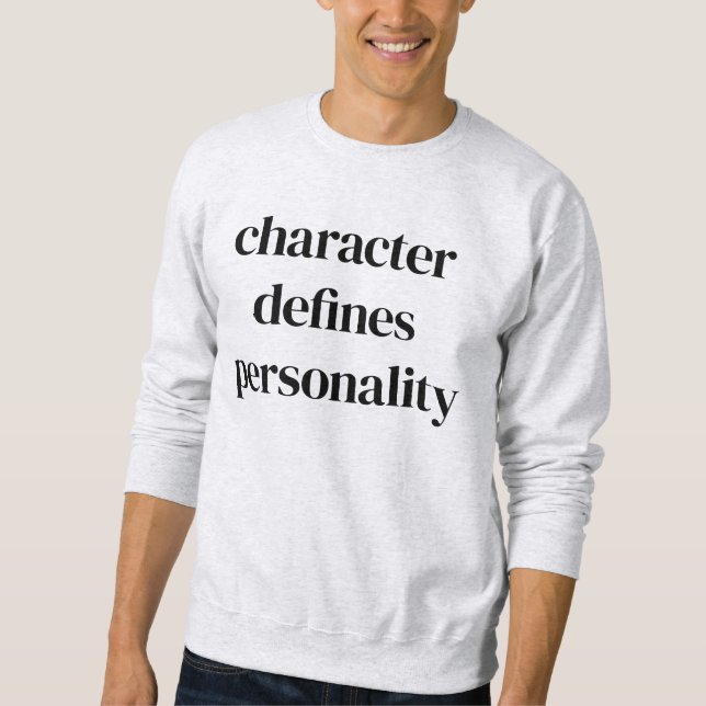 Character Men's Basic Sweatshirt (Front)